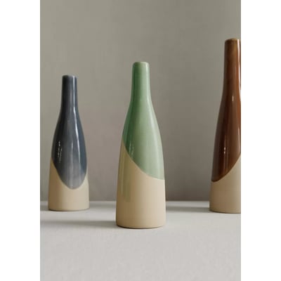 Vase 100 % grès bicolore MANGO HOME
