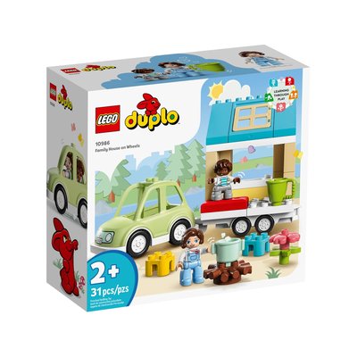 Duplo La maison familiale sur roues LEGO
