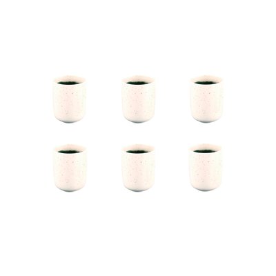 Lot de 6 mugs en grès, OXYGEN BJORN