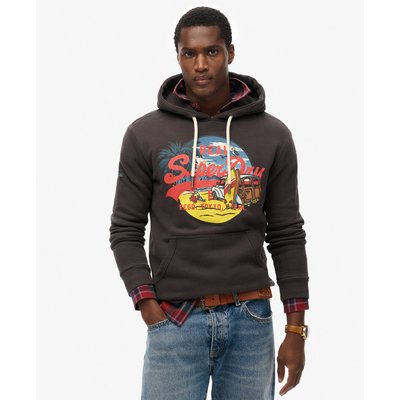 Sweat à capuche à motif LA SUPERDRY