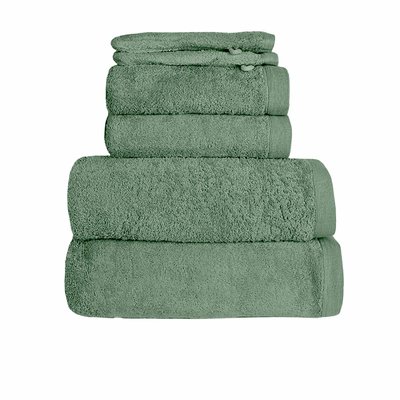Ensemble de bain 6 pièces 500 g/m² STUDIO (2 draps de douche +2 serviettes de toilette + 2 gants) SENSEI MAISON