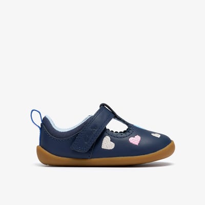 Ballerines Cuir Coupe Large ROAMER HEART T CLARKS