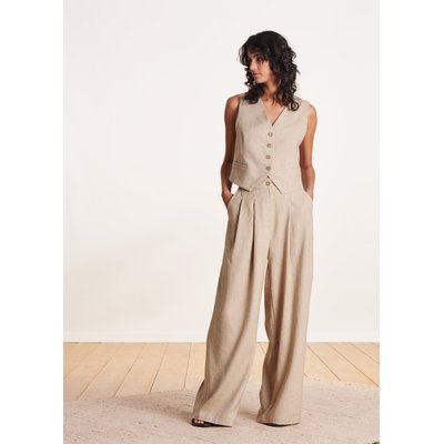 Pantalon ample taille haute LA FEE MARABOUTEE