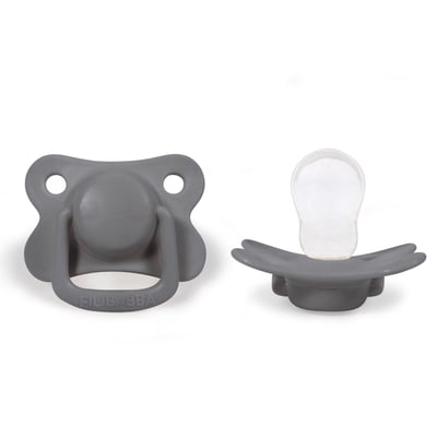 Lot 2 sucettes anatomique silicone 6m+ FILIBABBA