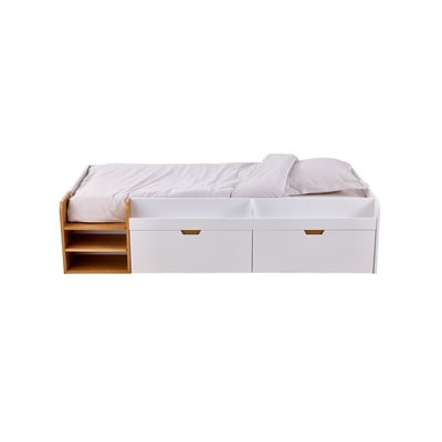 Lit enfant avec rangements 90x200cm Pirouette VERTBAUDET