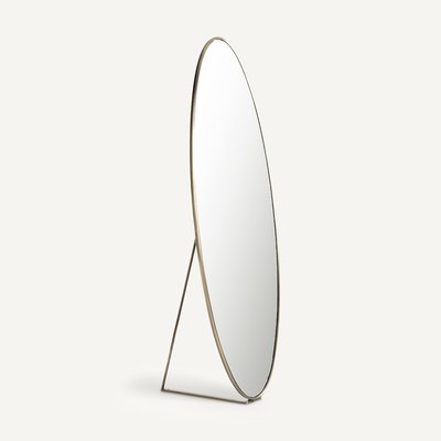 Miroir sur pied ovale métal fer, H170cm, Koban AM.PM