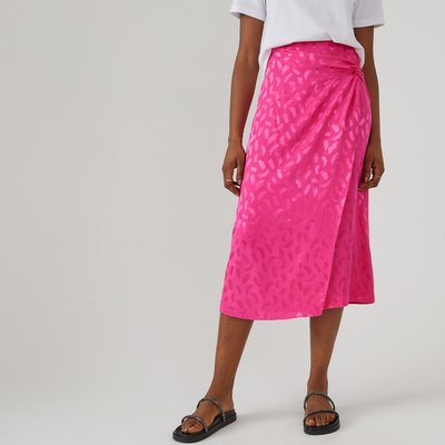 Jupe longue effet noué, en jacquard LA REDOUTE COLLECTIONS