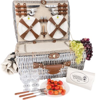 Panier pique-nique Angers 4 pers LES JARDINS DE LA COMTESSE