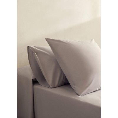 Deux taies d’oreiller percale de coton 50x75 cm MANGO HOME