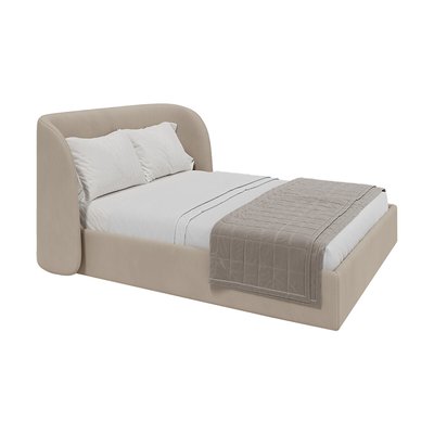Кровать двуспальная из массива березы, 160 см SO'HOME