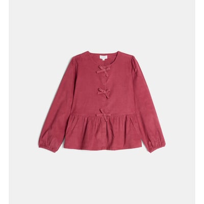 Top victoria vel en velours de coton bio CADET ROUSSELLE