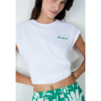 T-shirt manches courtes en coton 'isla del sol FRANCA ETAM