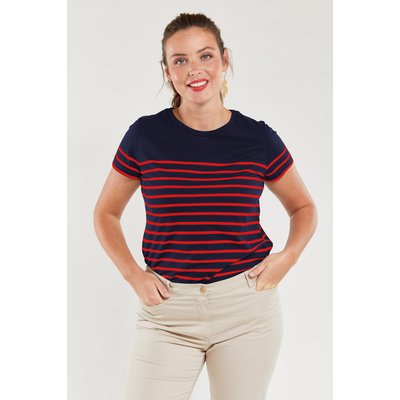 Marinière col bateau en coton léger ETEL ARMOR-LUX