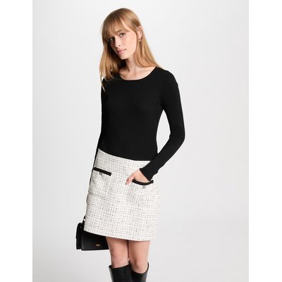 Robe courte ajustée MORGAN
