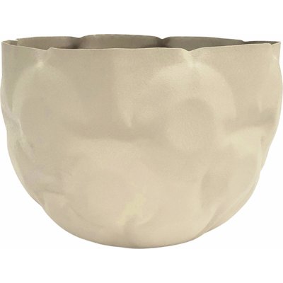 Cache-pot design métal  finition texturée élégante RECOLLECTION