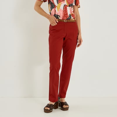 Pantalon chino avec ceinture GRAIN DE MALICE