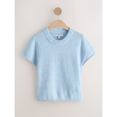 T-shirt en maille à manches courtes NEXT