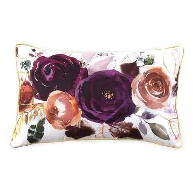 Coussin Polyester Blanc 30x10x50cm - DECORATION D’AUTREFOIS