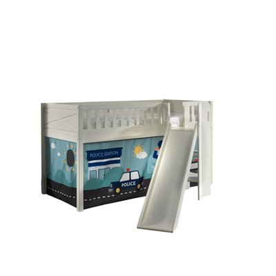 Scott Lit Mezzanine Toboggan et Rideau Police VIPACK