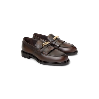 Mocassini in pelle con frange TOMMY HILFIGER