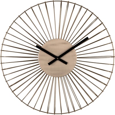 Horloge murale en métal ajouré RECOLLECTION