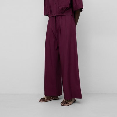 Pantalon en coton biologique ADOLFO DOMINGUEZ
