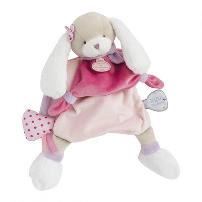 Doudou marionnette Chien Toopi Girl DOUDOU ET COMPAGNIE