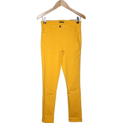 Jean slim moutarde femme La Redoute
