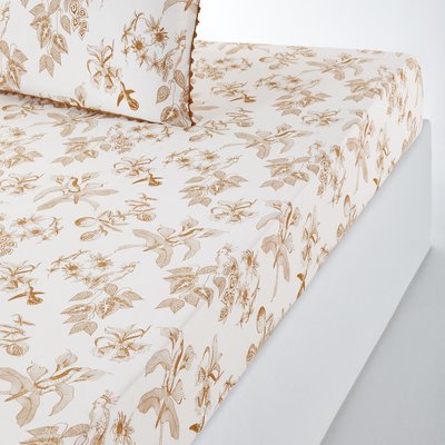 Drap-housse coton lavé bonnet 30 cm, Granadille LA REDOUTE INTERIEURS