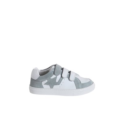 Baskets scratchées cuir enfant VERTBAUDET