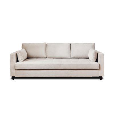 Canapé Convertible en Velours 3 places - ANNA LISA DESIGN