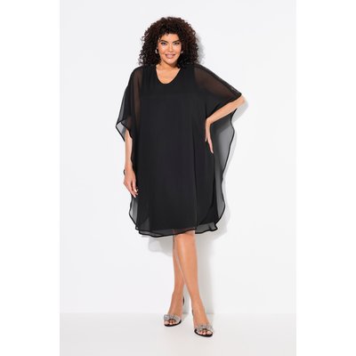 Robe en mousseline, multicouche, col V ULLA POPKEN