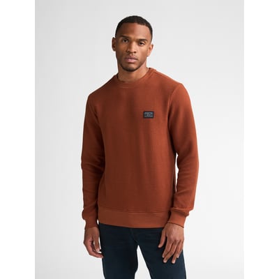 Sweat  col rond texturé ironwall PETROL INDUSTRIES
