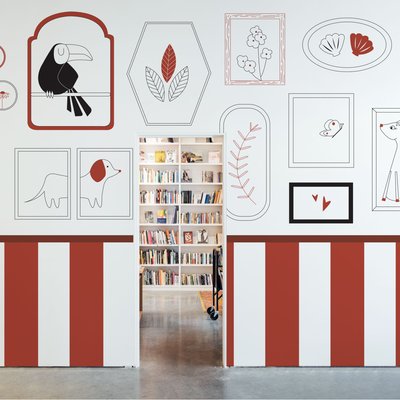 Papier peint panoramique Petits Explorateurs ACTE DECO