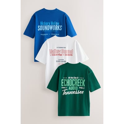 T-shirt épais à imprimé NEXT