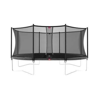 Trampoline ovale sur pied Favorit Grand 520 cm avec filet de sécurité BERG TOYS