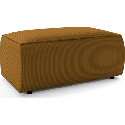 Pouf rectangulaire velours côtelé FARESE RECOLLECTION