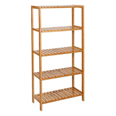 Étagère Bambou 5 Niveaux avec hauteurs réglables - L60 cm CALICOSY