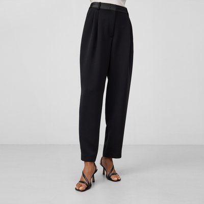 Pantalon à pinces en tissu double ADOLFO DOMINGUEZ