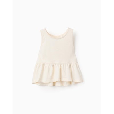 Top Asymétrique avec Volants ZIPPY