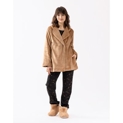 Veste en peluche flanelle ESSENTIEL H77A LE CHAT