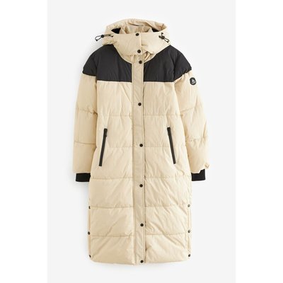 Manteau long matelassé hydrofuge elements NEXT