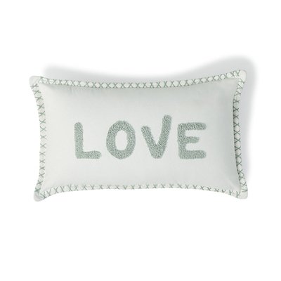 Housse de coussin toile de coton XLOVE FEBRONIE