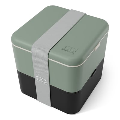 Lunch box 2 compartiments Made in France 1,7L, MB Square MONBENTO