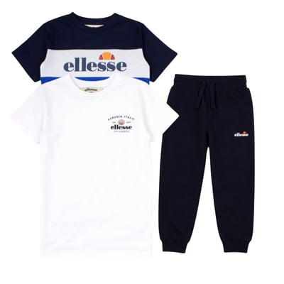 Lot de 2 t-shirts manches courtes et pantalon de jogging BLOCK PARTY ELLESSE
