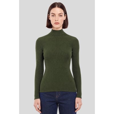 T-shirt col montant - laine et soie ARMOR-LUX