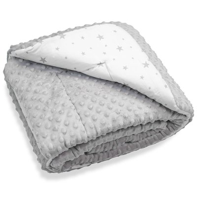 Couverture plaid réversible en minky STELLA SEVIRA KIDS