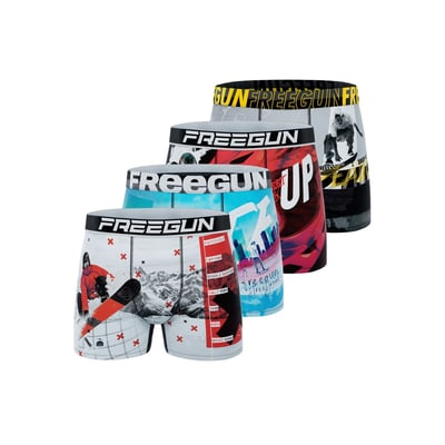Lot De 4 Boxers Sport Extreme FREEGUN