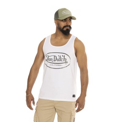 Débardeur homme en coton Base avec logo VON DUTCH