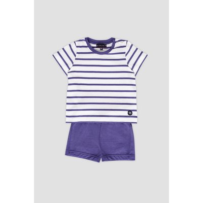 Ensemble pyjashort en coton léger BABY ARMOR-LUX